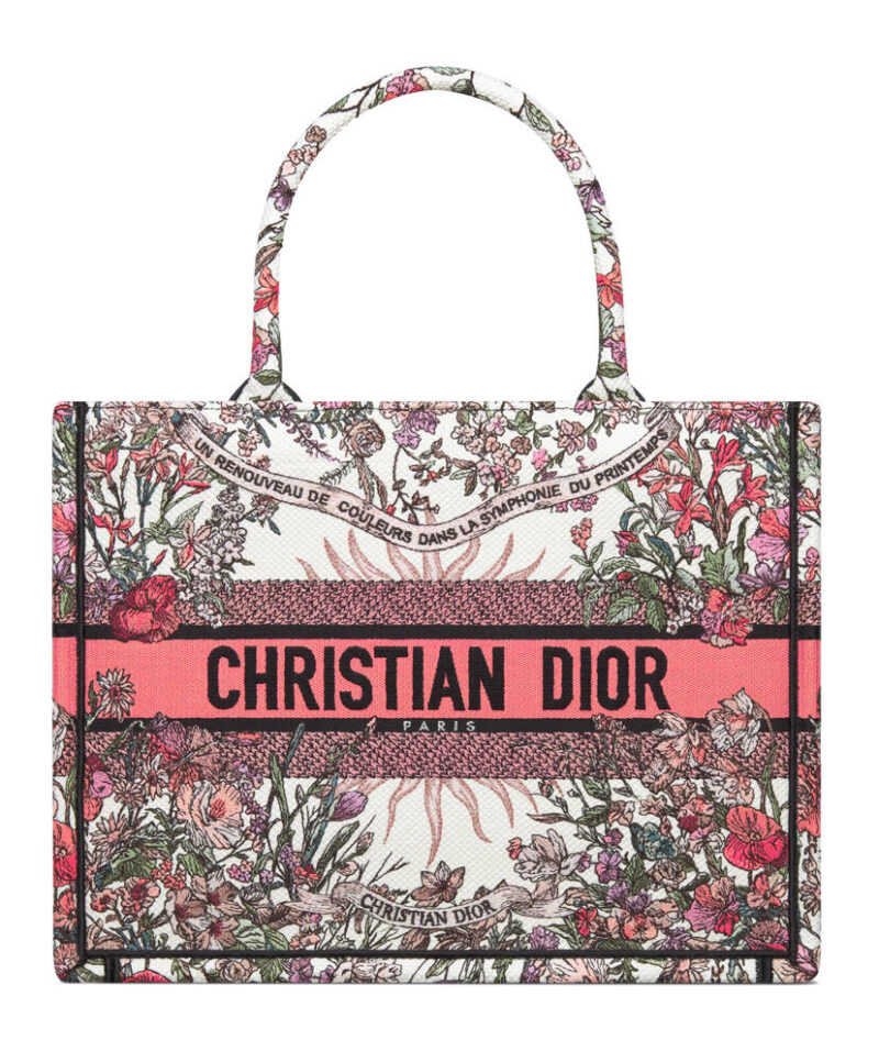 Christian Dior Medium Dior Book Tote Pink